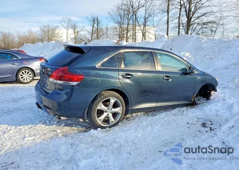 2013 Toyota Venza Le z USA, uszkodzony, nr VIN 4T3BK3BB8DU090468